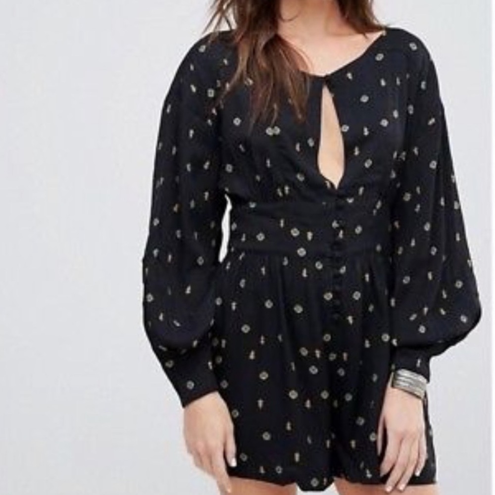 NWT Free People Love Grows Romper Size Medium